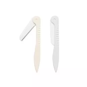 FILLIMILLI folding wide eyebrow knife (2P)