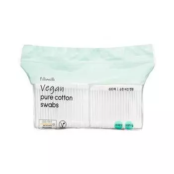 FILLIMILLI Mild Vegan Cotton Swabs (600P)