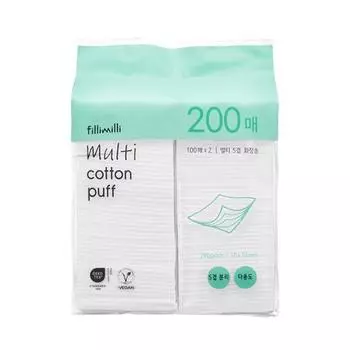 FILLIMILLI Multi 5-ply Cotton Pad 200P