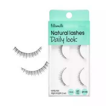 Fillimilli Natural Lash Daily Look Черный (2 КОМПЛЕКТА)