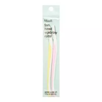 FILLIMILLI Slim Head Eyebrow Knife (2P)