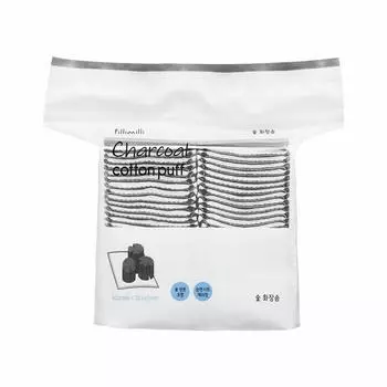 FILLIMILLI Угольный хлопковый пуф (60P)