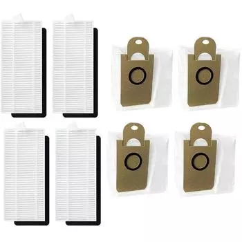 Фильтр-пылесборник с мешком для пыли, совместим с роботом-пылесосом HONITURE Q6 SE