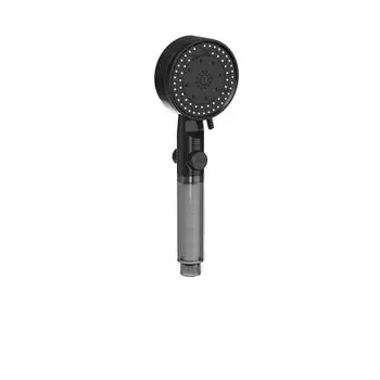 Filtered Shower Head with Replaceable Chlorine Filter Better Skin Care High Pressure Faucet with Multiple Spray Modes Easy Insta белый