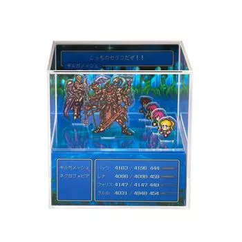 Final Fantasy Pixel Remaster Cubic Memory FF V Сотрудничество с сильным врагом синий