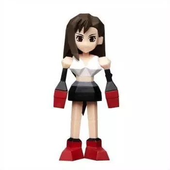 Final Fantasy Remake FANTASY VII Праздничная лотерея с призом G Мини-фигурка Тифа FF7 [ФИНАЛЬНЫЙ РЕМЕЙК] красный