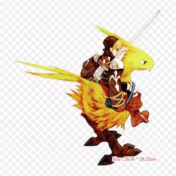 Final Fantasy Tactics A2 Grimoire Of The Rift, утюг на теплопередаче, печать, виниловые нашивки, наклейки для одежды, аппликации «сделай сам», моющиеся нашивки