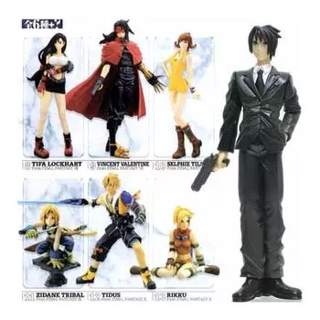 Final Fantasy Trading Arts Все 7 типов набор обычных типов Том 2 (6 + секрет)