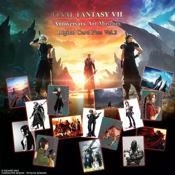 Final Fantasy VII Anniversary Art Museum Digital Card Plus Vol.2 (BOX)