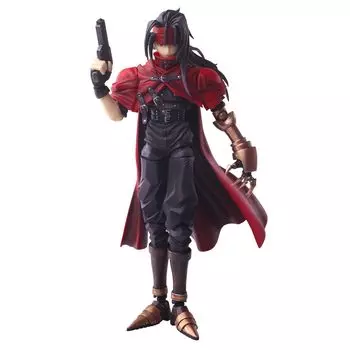 Final Fantasy VII Bring Arts ПВХ окрашенная подвижная фигурка Vincent Valentine чёрный