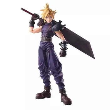 Final Fantasy VII Bring Arts ПВХ окрашенная подвижная фигурка Cloud Strife синий
