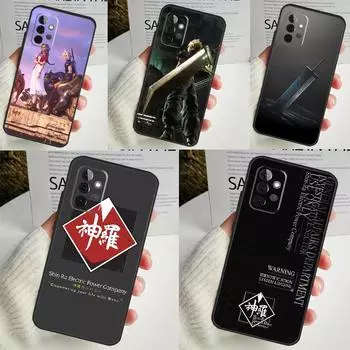 Final Fantasy VII для Samsung Galaxy A14 A34 A54 A12 A32 A52 A51 A71 A53 A33 A13 A15 A25 A35 A55 чехол для телефона Samsung A24 4G