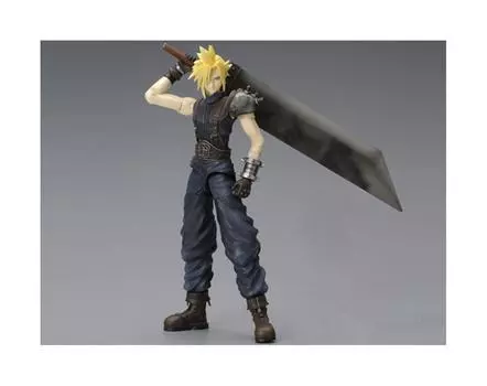 FINAL FANTASY VII PLAY ARTS Клауд Страйф окрашенный экшен (Рисунок ПВХ)