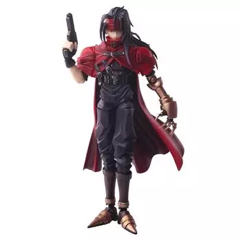 Final Fantasy VII Принесите Искусство Vincent Valentine Подвижная фигурка из ПВХ, окрашенная