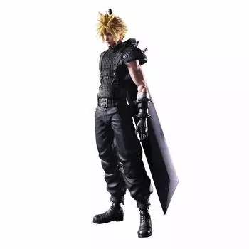Final Fantasy VII Remake PLAY ARTS Kai Cloud Strife Version 2 ПВХ окрашенная подвижная фигурка
