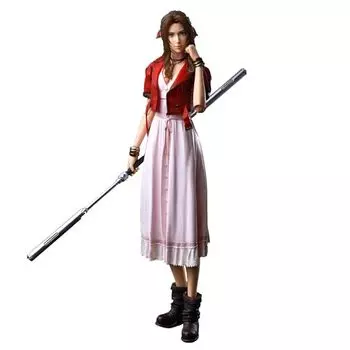 Final Fantasy VII Remake PLAY ARTS Kai Aerith Gainsbourg Reverse PVC окрашенная подвижная фигурка