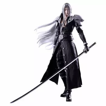 Final Fantasy VII Remake PLAY ARTS Кай Сефирот ПВХ окрашенная подвижная фигурка