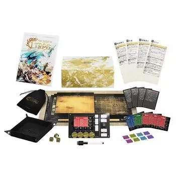 FINAL FANTASY XIV TTRPG Стандартная книга правил Японская версия Deluxe Edition коричневый