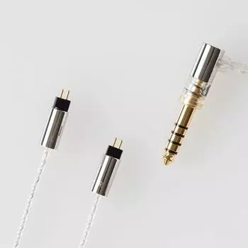 Финальный кабель для наушников с серебряным покрытием 2pin 1.2m 4.4mm C106 2p12ezcleh