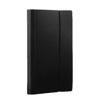 Финансовый менеджмент 12/24 Альбом для сбора купюр Конверт для наличных Кошелек Планировщик Бюджетный блокнот Black-12 Pockets