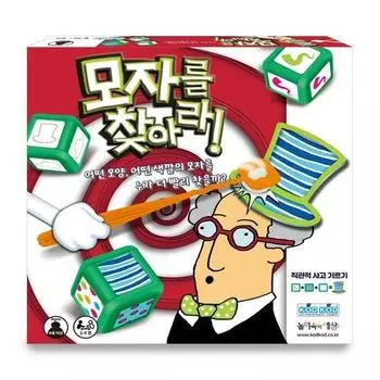 Настольная игра «Найди шляпу», популярная корейская игра