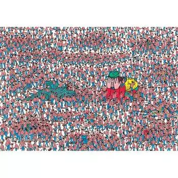 Найти Wally Land of Wally Jigsaw Puzzle AL3305, корейские популярные головоломки