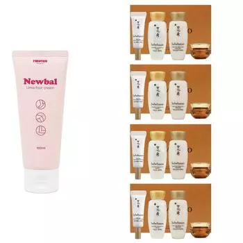 Findew Foot Cream 100ml+Sulwhasoo Perfecting Daily Routine Kit 4 types x 4 [Gifts may vary]