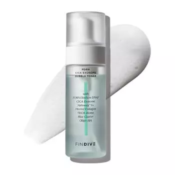 [FINDIVE] PDRN Cica Exosome Bubble Toner 150 мл