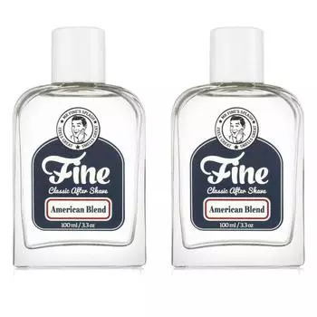 Fine Classic Aftershave American Blend, 2 Pieces