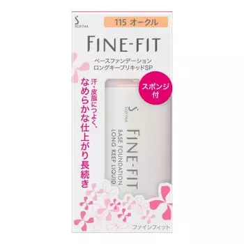 Тональная основа Fine Fit Base Long Keep Liquid Sp 115 Ocher [Жидкая основа]