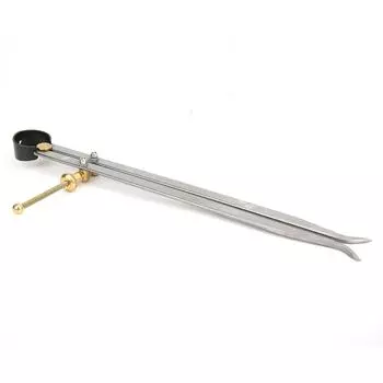 Fine Ground Spring Divider Carbon Steel Brass Flat Leg Inside Spring Caliper300mm