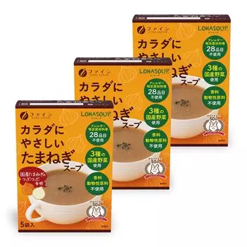 FINE JAPAN луковый суп Сделано из отечественного с гранулированной текстурой отечественного не не животного производства в наборе из 3 шт. Полезный для организма (5 пакетов) овощи,