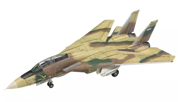 Fine Mold Aircraft Series Iran Air Force Tomcat Plastic Model 72936 первый заказ ограниченный цвет литья 1/72 F-14A (Продукция производителя)