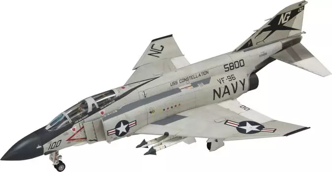 Fine Mold Jet Aircraft Series American Fighter Showtime 100 Plastic Model FF04 1/72 F-4J VF-96