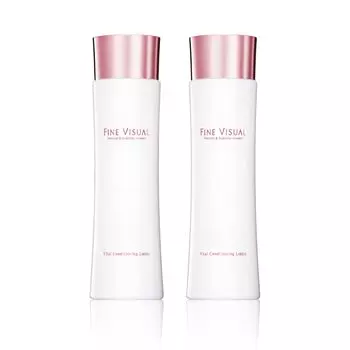 Fine Visual Lotion Placenta Aging Care Amazing Penetration Placenta FINE VISUAL Fevrina Vital Conditioning Lotion a 200 мл 2 флакона запас на 4-6 месяцев