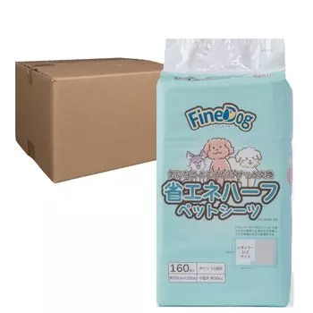 FineDog энергосберегающие простыни для домашних животных, 160 шт. (x4) (Продано Дело)