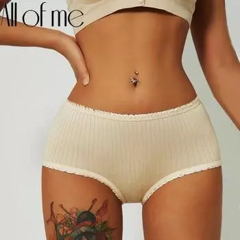 FINETOO, 2 шт., трусики с высокой талией, женские трусы размера M-2XL, удобные трусы, женское мягкое нижнее белье, трусики для девочек, нижнее белье M