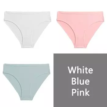 FINETOO S-XL хлопковые трусы женские трусы с низкой посадкой женское удобное нижнее белье модные жаккардовые трусики нижнее белье 3 шт. S