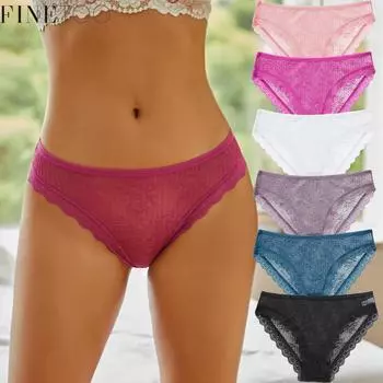 FINETOO Женское нижнее белье, сексуальное женское белье, сексуальные кружевные трусы, женские трусики с низкой посадкой и цветочным принтом, S-XL, сексуальное нижнее белье, женские кружевные трусы, женские трусики, нижнее белье