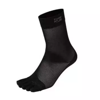 finetrack FSU0225 унисекс сухой слой внутренние носки 5 пальцев стандартный M черный чёрный