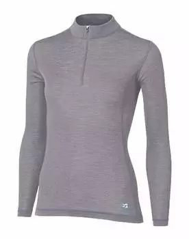 finetrack FUW0722 Merino Spin Light Zip Neck L WG Женская