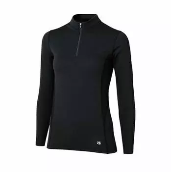 Finetrack Merino Spin Thermo Zip Neck Черный S FUW0622 Женский (Женский)