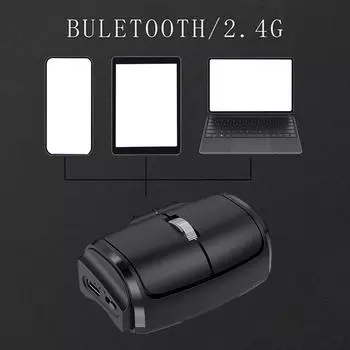 Finger Mouse — компактный эргономичный дизайн для домашнего офиса чёрный