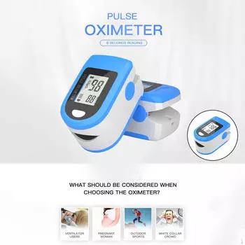 Fingertip Автоматическое выключение Питание от батареи Спорт Пожилые люди