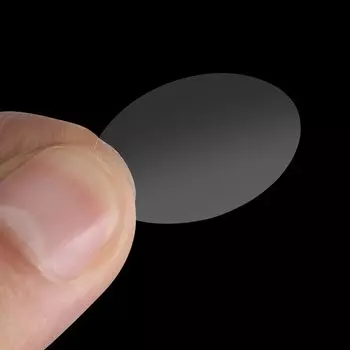 FINGOOO 500 Commercial Wrapping Gift Seals, Transparent, Oval, Sheets, Use, Stickers, Seals, Envelopes, Letters, Tamper-Proof (Seals, Transparent)