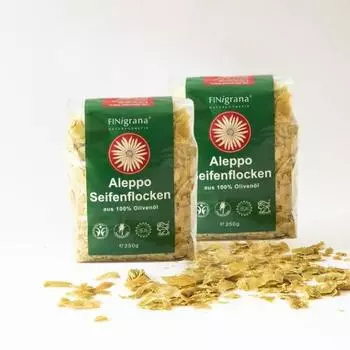FINigrana Aleppo Soap Flakes Pure Olive 250g 2pcs