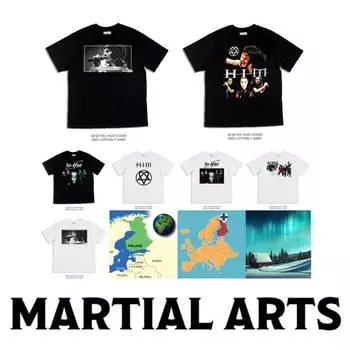 Финская рок-метал-группа The Him MMA Kick Boxing UFC Muay Thai Футболка с ретро-винтажным принтом для мужчин и женщин с коротким рукавом и круглым вырезом S