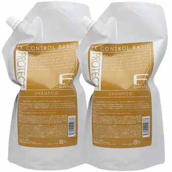Fiole F Protect Базовый тип шампуня 1000 мл Сменный блок x 2 комплекта fiole