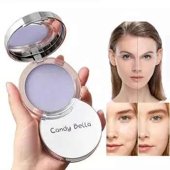 Фиолетовая фиксирующая пудра Пудра для фиксации макияжа с контролем жирности Неплавающая пудра Контурная пудра Прозрачная натуральная пудра для макияжа Стойкая пудра для макияжа фиолетовый