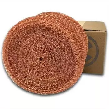 Фиолетовая медная газожидкостная сетка против улиток и мышей, медная проволочная сетка, фильтр для дистилляции вина, экранирующий сигнальный фильтр 127mm*0.12mm*3m